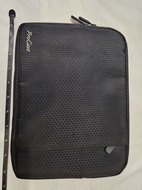 Procase Other - ProCase Black Laptop Sleeve with Honeycomb Texture